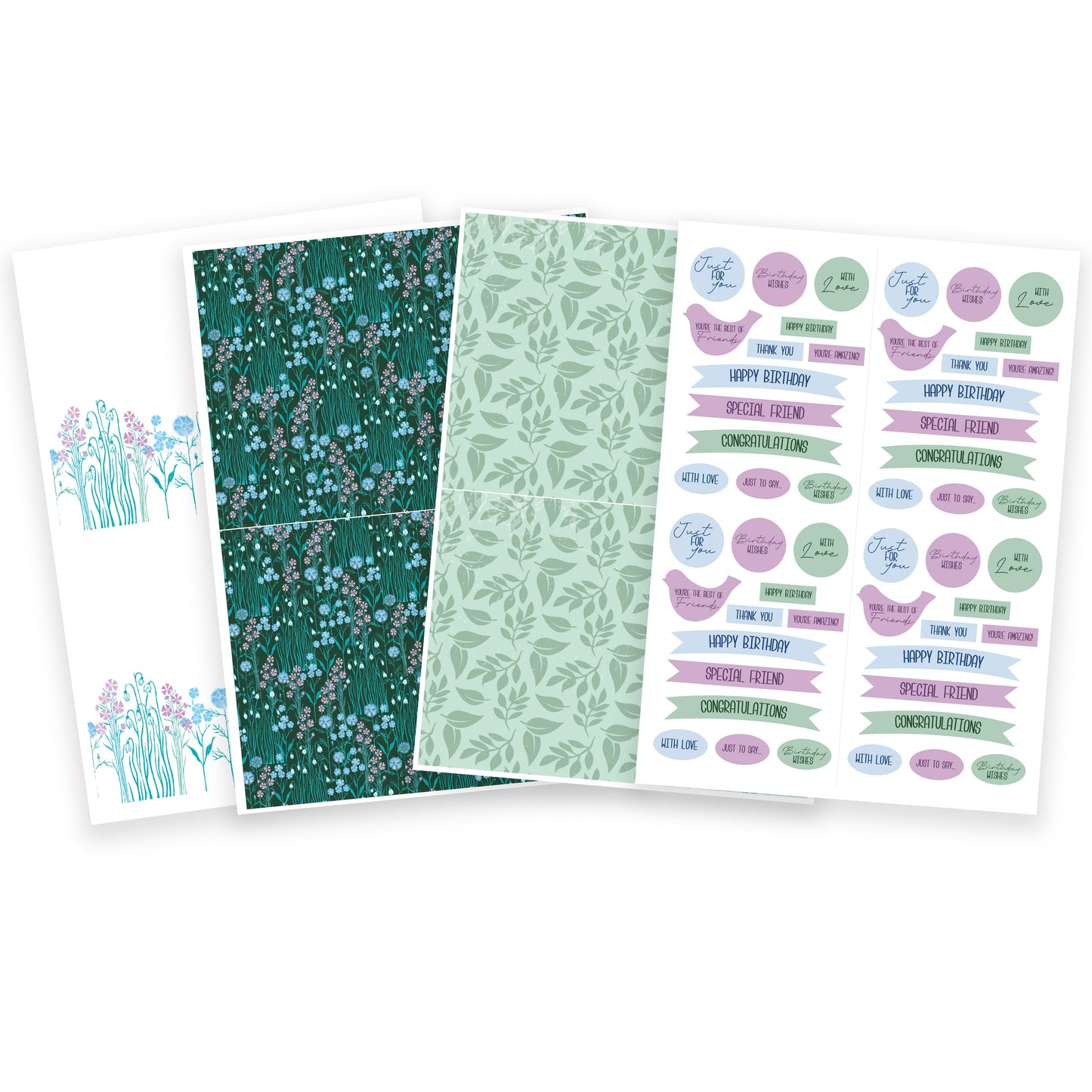 Hello Spring - Hobby Maker TV Collection - Patterned Papers