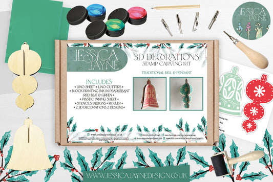 Traditional Bell & Pendant - Carving Kit