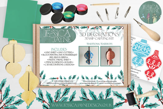 Traditional Teardrops - Carving Kit