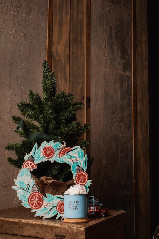 Wildflower Tin Mug - Hot Chocolate edition