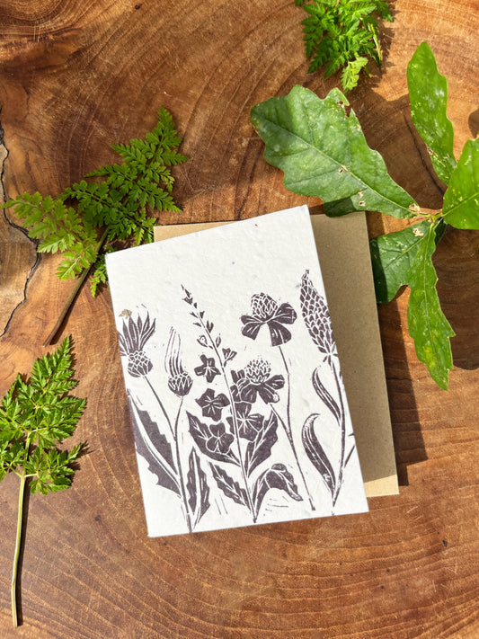 Wildflower Seed Paper Card Mini's