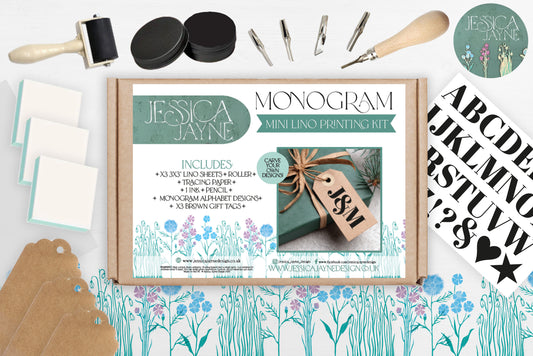 Monogram- Lino Printing Kit
