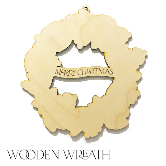 Wooden Wreath wood Blank
