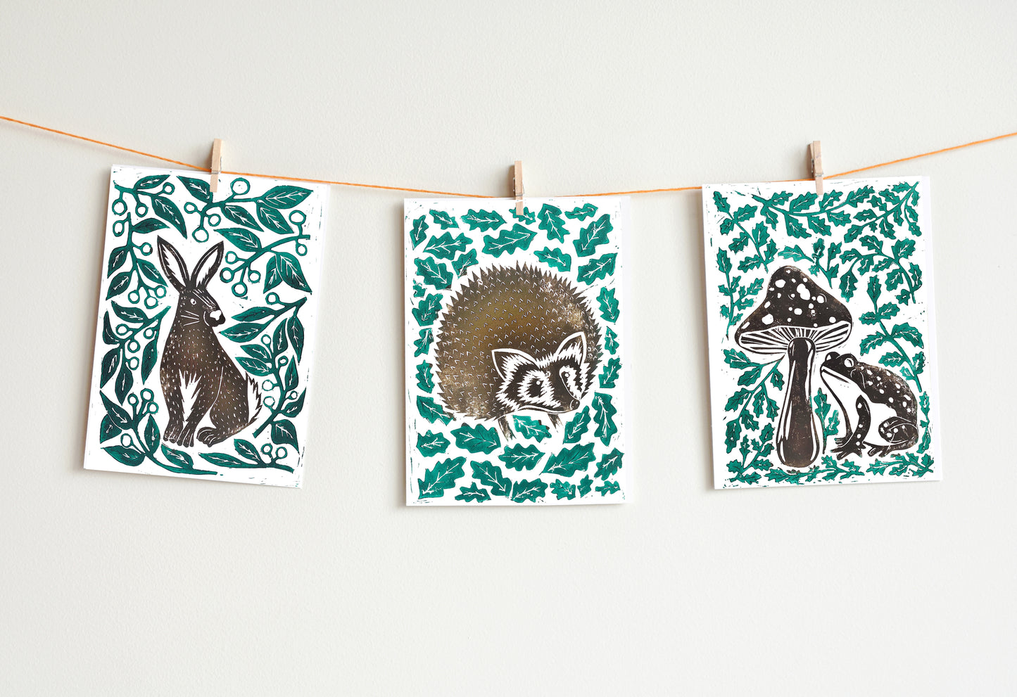 Woodland Wonders - A5 Lino Printing Art Kit