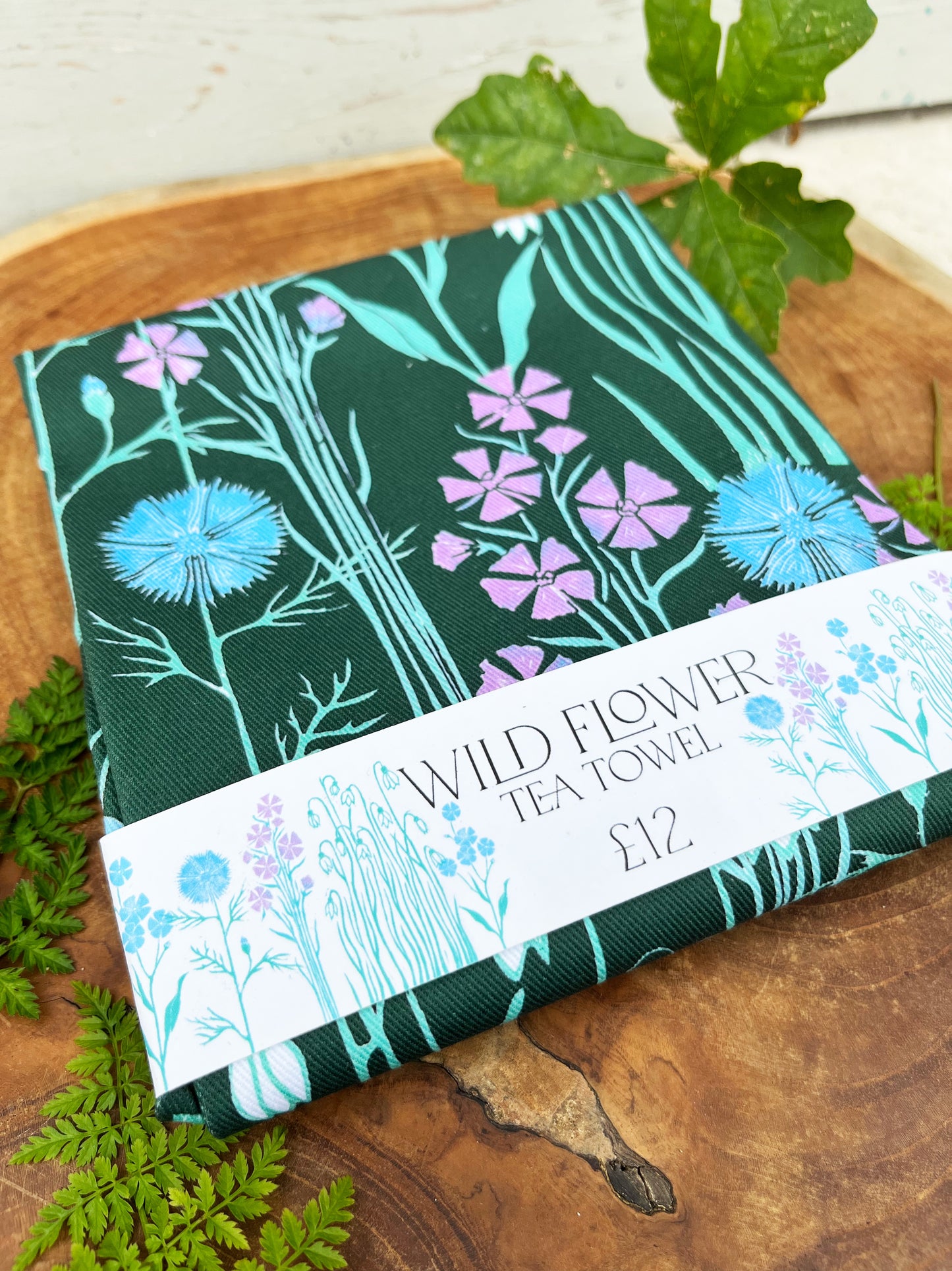 Wildflower Tea Towel