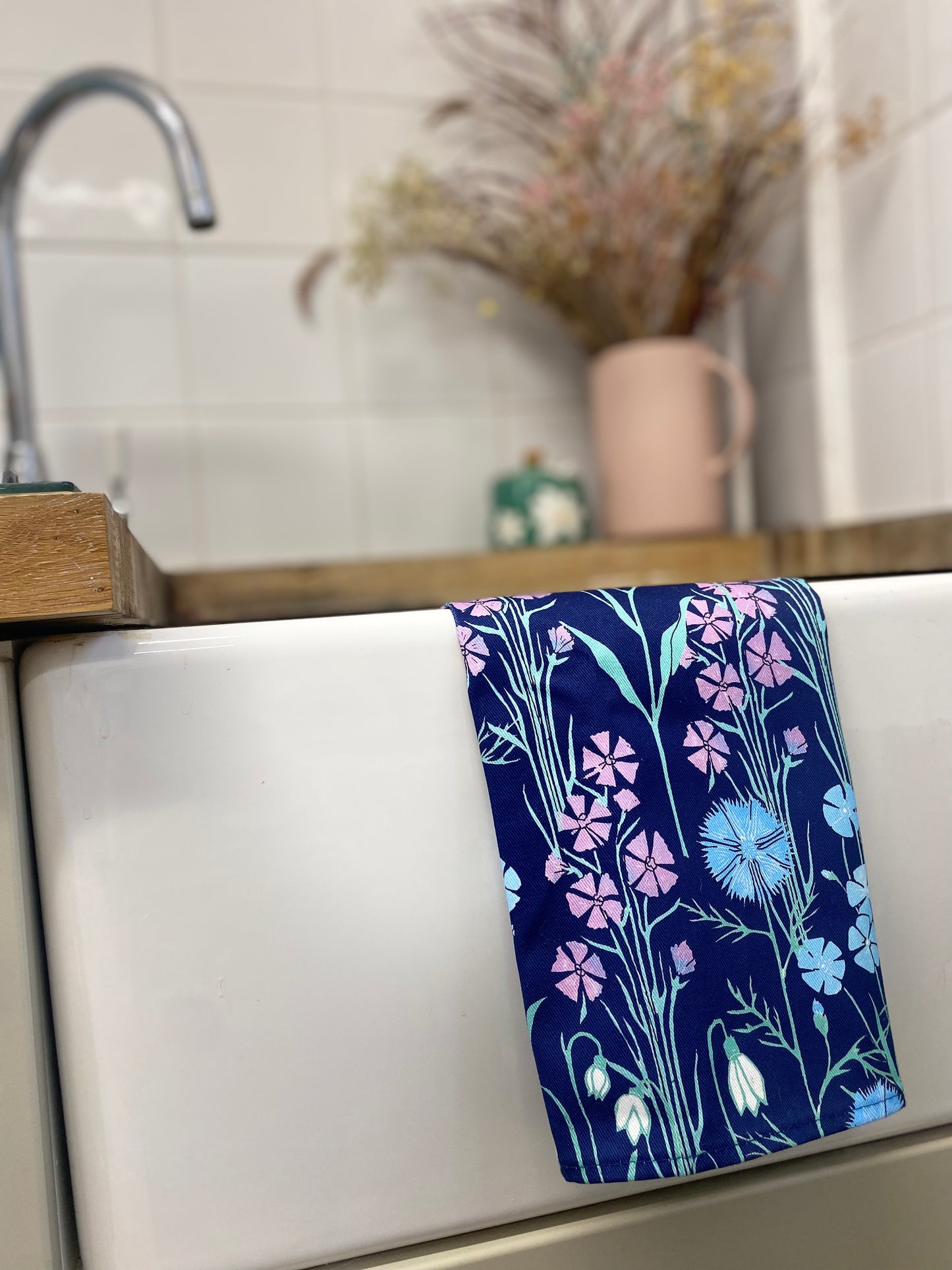 Wildflower Tea Towel