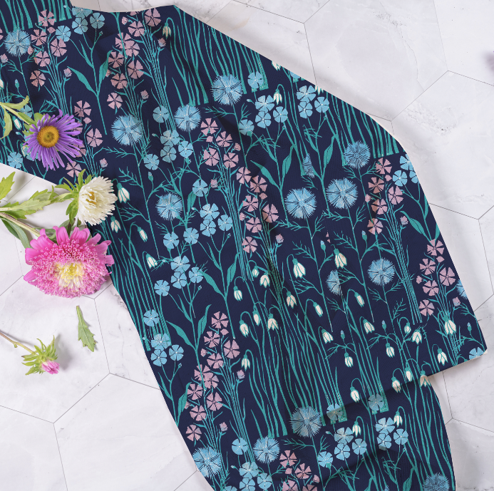 Wildflower Tea Towel